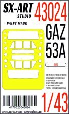 1/43 Paint mask Sewer Cleaning Truck ANM-53