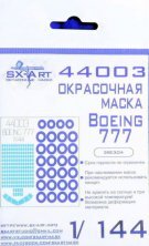 1/144 Boeing 777 Painting mask