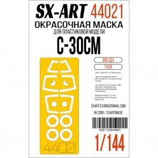 1/144 Paint mask Su-30SM for Zvezda