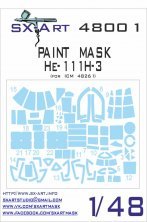 1/48 He-111H-3 Painting Mask