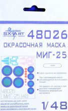 1/48 MiG-25 Painting Mask
