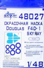 1/48 Douglas F4D-1 Skyray Painting mask
