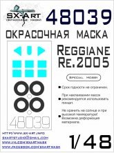 1/48 Reggiane Re.2005 Painting mask
