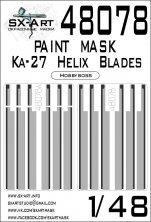1/48 Ka-27 Helix BLADES Painting mask