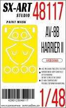 1/48 Paint mask AV-8B Harrier II Plus