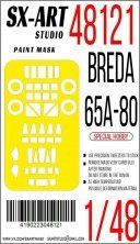 1/48 Paint mask Breda 65A-80