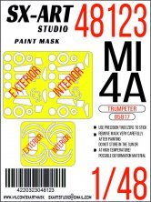 1/48 Paint mask Mi-4A