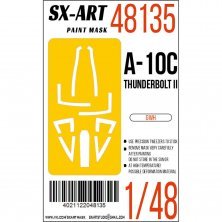 1/48 Paint mask A-10C Thunderbolt II for GWH
