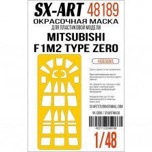 1/48 Paint mask Mitsubishi F1M2 Type Zero for Hasegawa