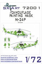 1/72 Mi-24P Camouflage Painting Mask