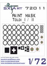 1/72 Toldi I/II Painting Mask