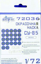 1/72 Su-85 Painting mask