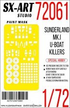 1/72 Paint mask Short Sunderland Mk.III