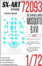 1/72 de Havilland Mosquito B.XVI Painting mask