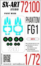 1/72 Phantom FG.1 Painting mask