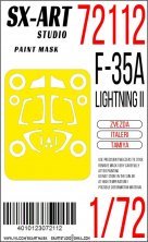 1/72 Paint mask F-35A Lightning II
