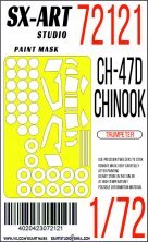 1/72 Paint mask CH-47D Chinook