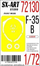 1/72 Paint mask F-35B for Academy