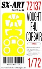1/72 Paint mask Vought F4U-1 Corsair for Tamiya