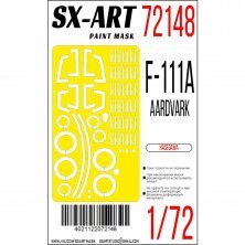 1/72 Paint mask F-111A Aardvark for Hasegawa