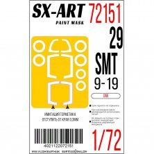 1/72 Paint mask MiG-29 SMT 9-19 for GWH