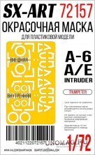 1/72 Paint mask A-6A/E Intruder for Trumpeter