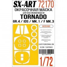 1/72 Tornado GR.4/IDS/Mk.1/F Mk.3 Painting mask