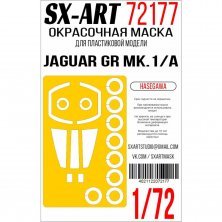 1/72 Jaguar GR Mk.1/A Painting mask for Hasegawa