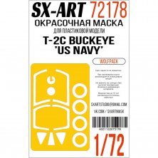 1/72 T-2C Buckeye US Navy Painting mask WOLFP.