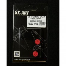 SX-ART Bouchons Baie Roue P-40 Warhawk 1/72