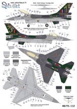 1/48 F-16AM Falcon FA-129 75 years 350Sqn Belgian Air Force 2016