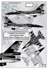 1/72 F-16AM Falcon FA-101 Solo Display 2018