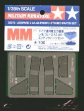 Set D�taillage Photo L�opard 2 A6 1/35 Tamiya