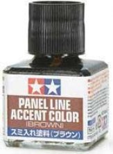 Panel Line Accent Color Brown