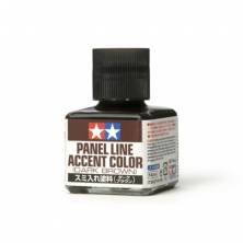 Panel Line Accent Color Dark Brown