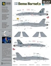 1/48 Boeing F/A-18C-F/A-18F Demo Hornets