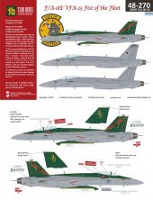 1/48 Boeing F/A-18E VFA-25 Fist of the Fleet