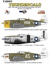 1/48 Republic P-47D Thunderbolt Razorback PTO Part 3 San Antonio