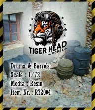 1/72 Drums & Barrels Includes 4 each of 3 different types