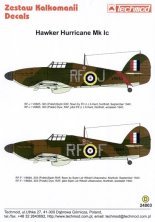 Techmod Hawker Hurricane Mk.I Decals 1/24