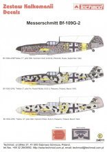 Techmod D�calcomanies Bf-109G-2 1/24 + Masque