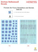 Techmod Finnish Air Force National Insignia Decals 1/32