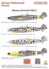 Techmod Bf-109G-2 Decals 1/32 with Canopy Mask