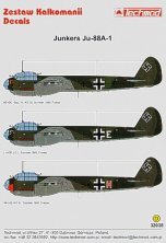 Techmod D�calcomanies Junkers Ju-88A-1 1/32