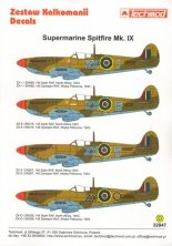 1/32 Supermarine Spitfire Mk.IXc 4 x North Africa 1943