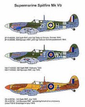 Techmod Spitfire Mk.Vb Decals 1/48