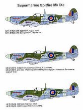 Techmod Spitfire Mk.IXc Decals 1/48