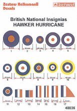 Techmod RAF Insignia Decals Hawker Hurricane 1/48