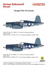 1/48 Vought F4U-1A White 29 VF-17