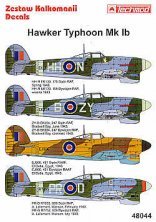 Techmod D�calcomanies Hawker Typhoon Mk.Ib 1/48